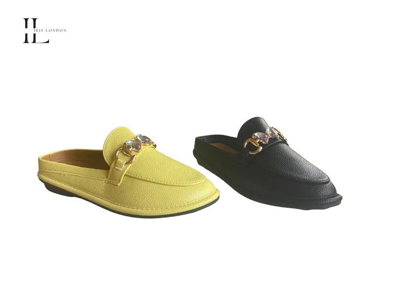 Ash - Wholesale grey sandal by Iris London